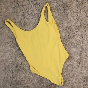 Summer Yellow Bodysuit